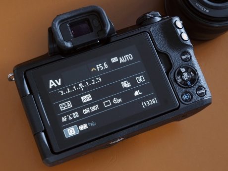 Canon EOS M50 skjerm 32681