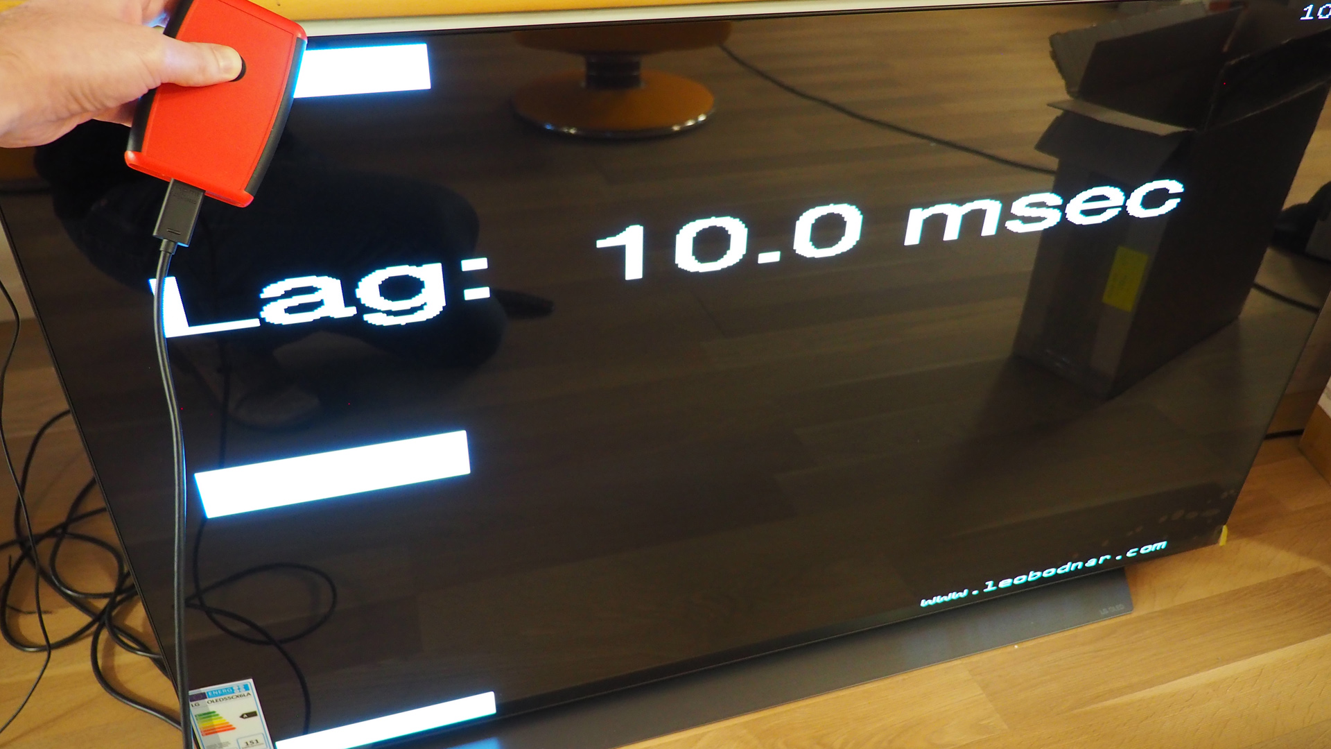 LG OLED CX input lag