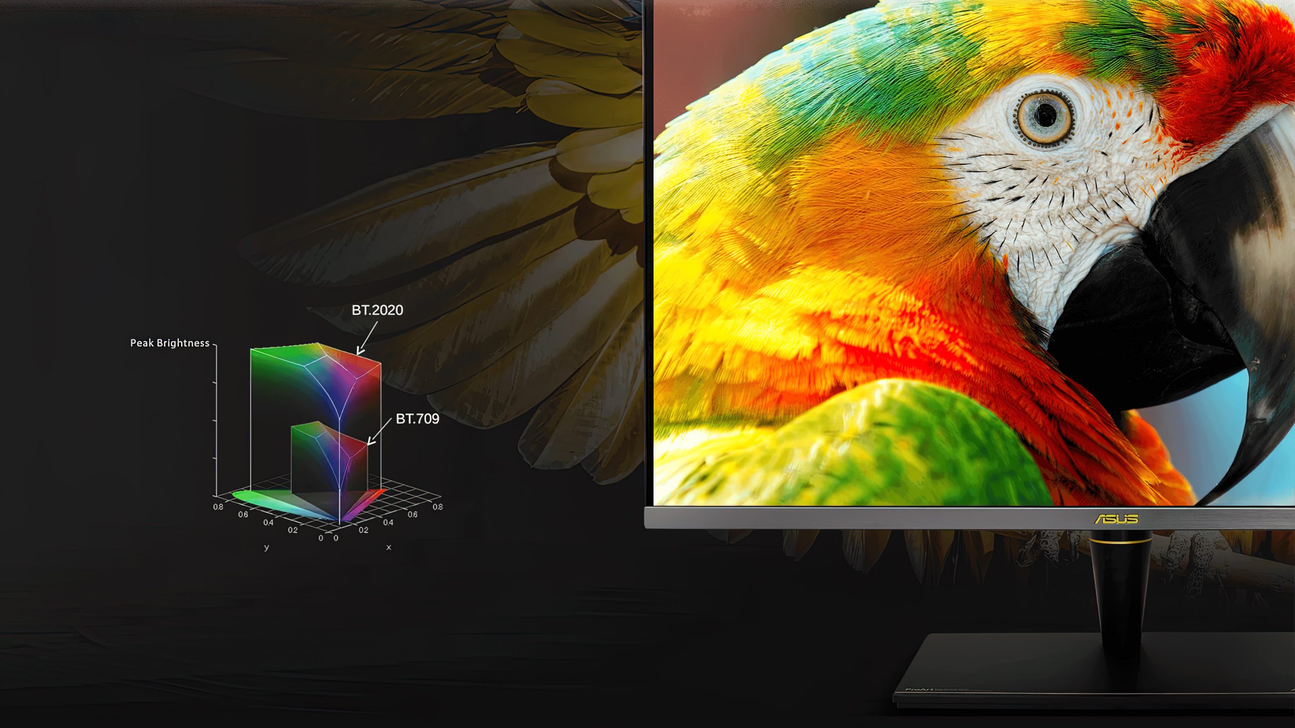 Asus pa32ucx color space