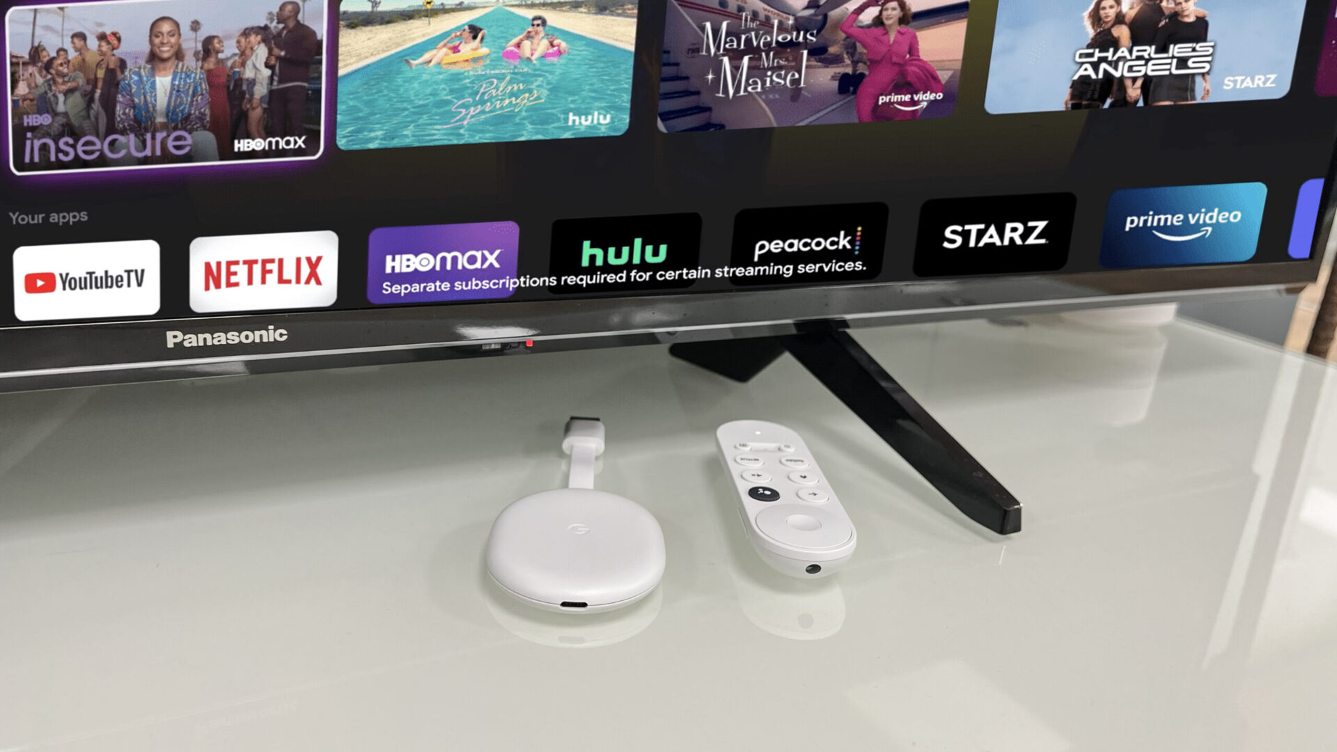 Google Chromecast 4K Google TV:llä