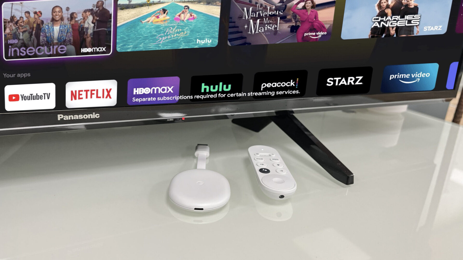 Chromecast with Google TV Lifestyle Panasonic GeirNordby