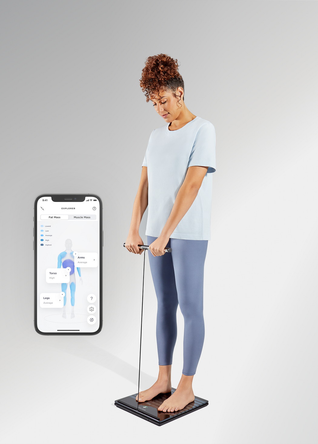 WITHINGS BodyScan InUse