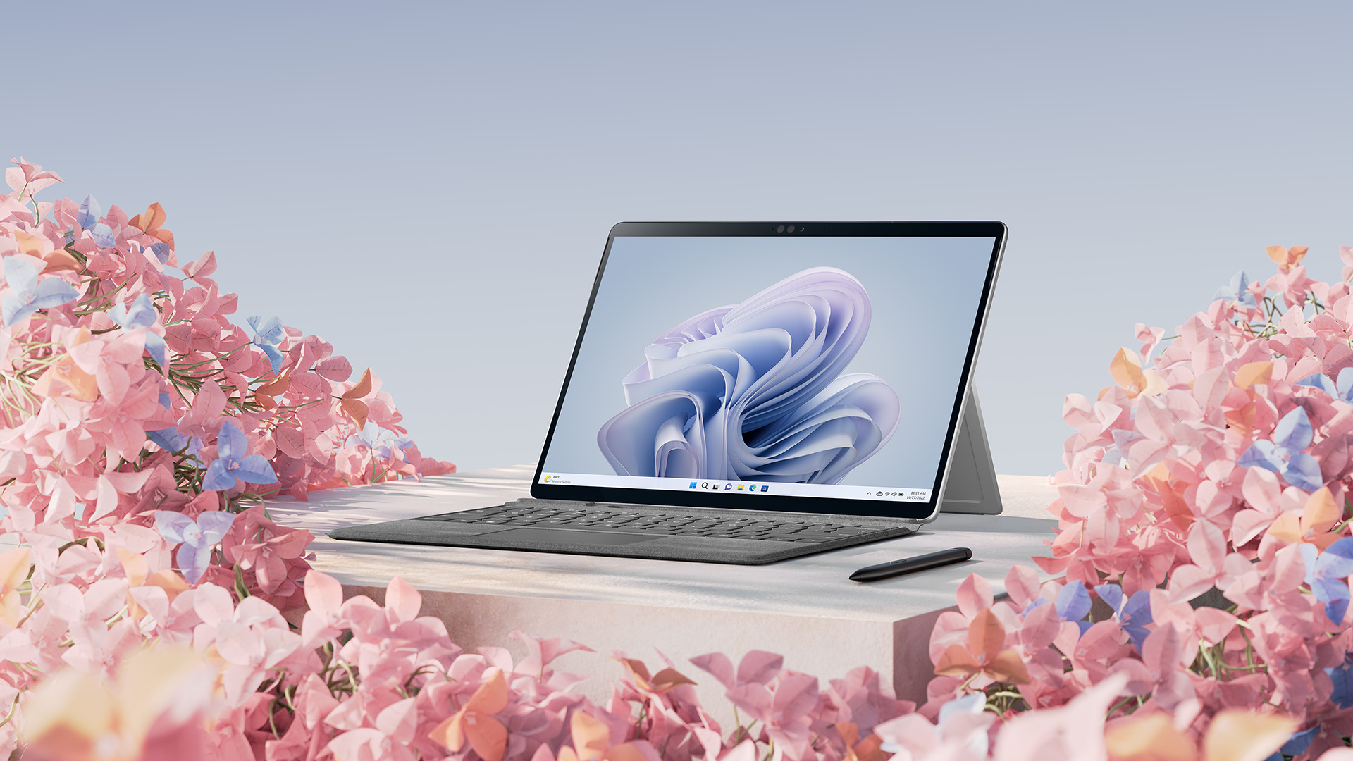 Surface Pro9 flowers