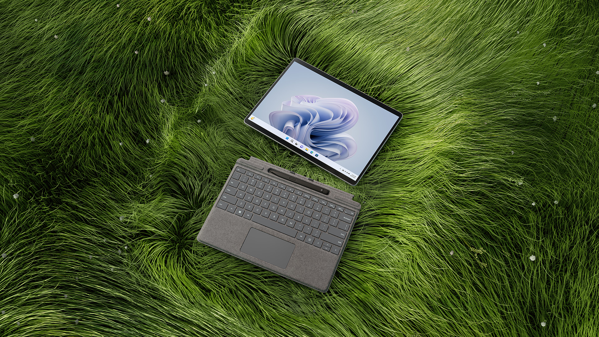 Surface Pro9 grass