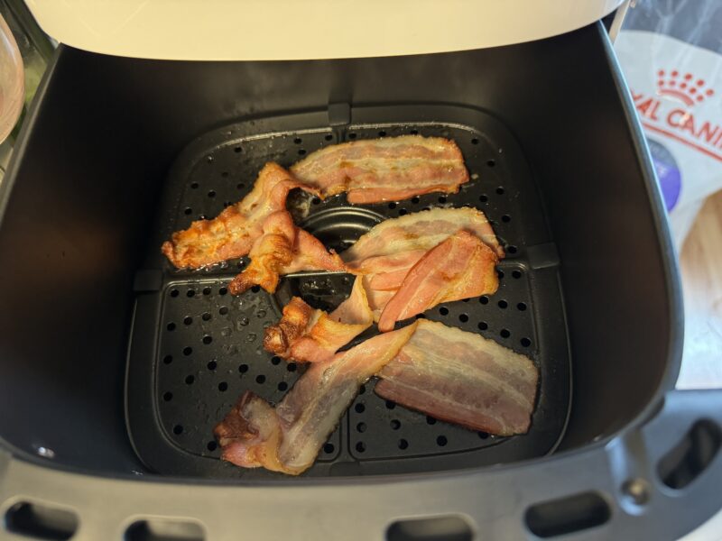 Xiaomi Mi Smart Air Fryer Pro bacon web