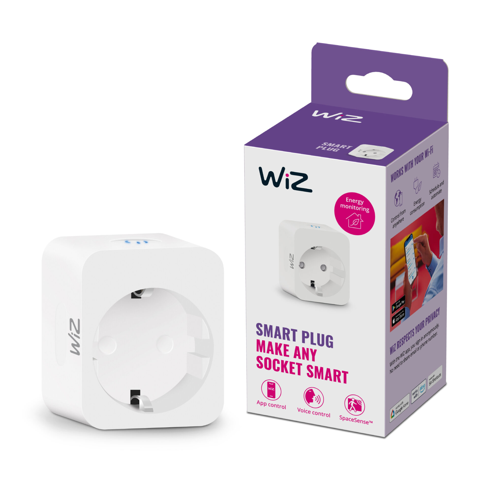 WiZ Smart plug box