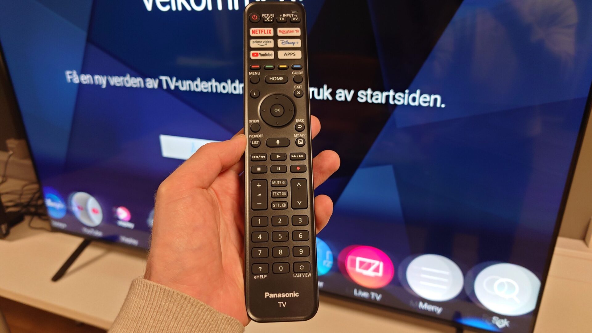 Panasonic MX950E remote