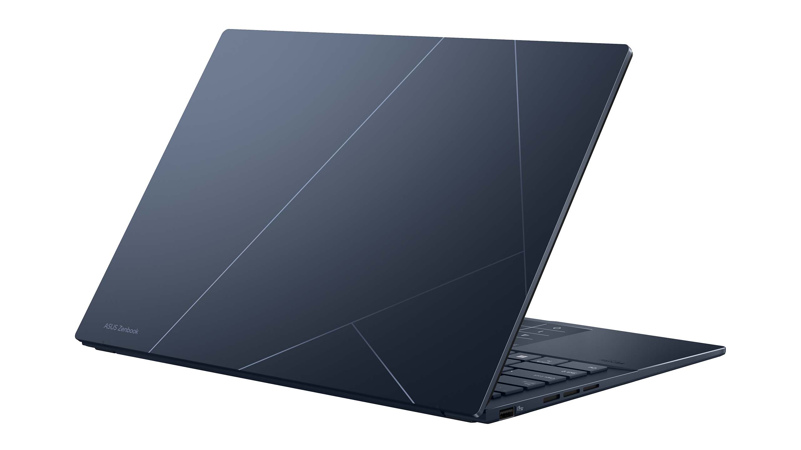 Zenbook 14 OLED UX3405MA Product photo 3B Ponder Blue 08