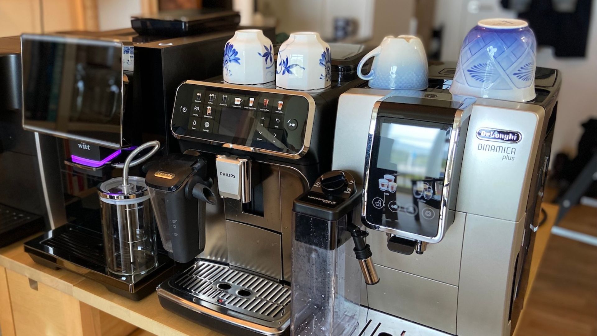 3 keskihintaista espressokonetta