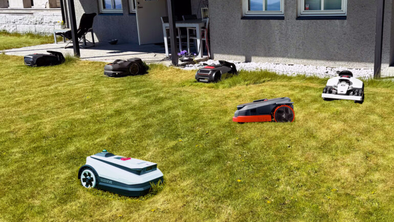 6 robotgräsklippare