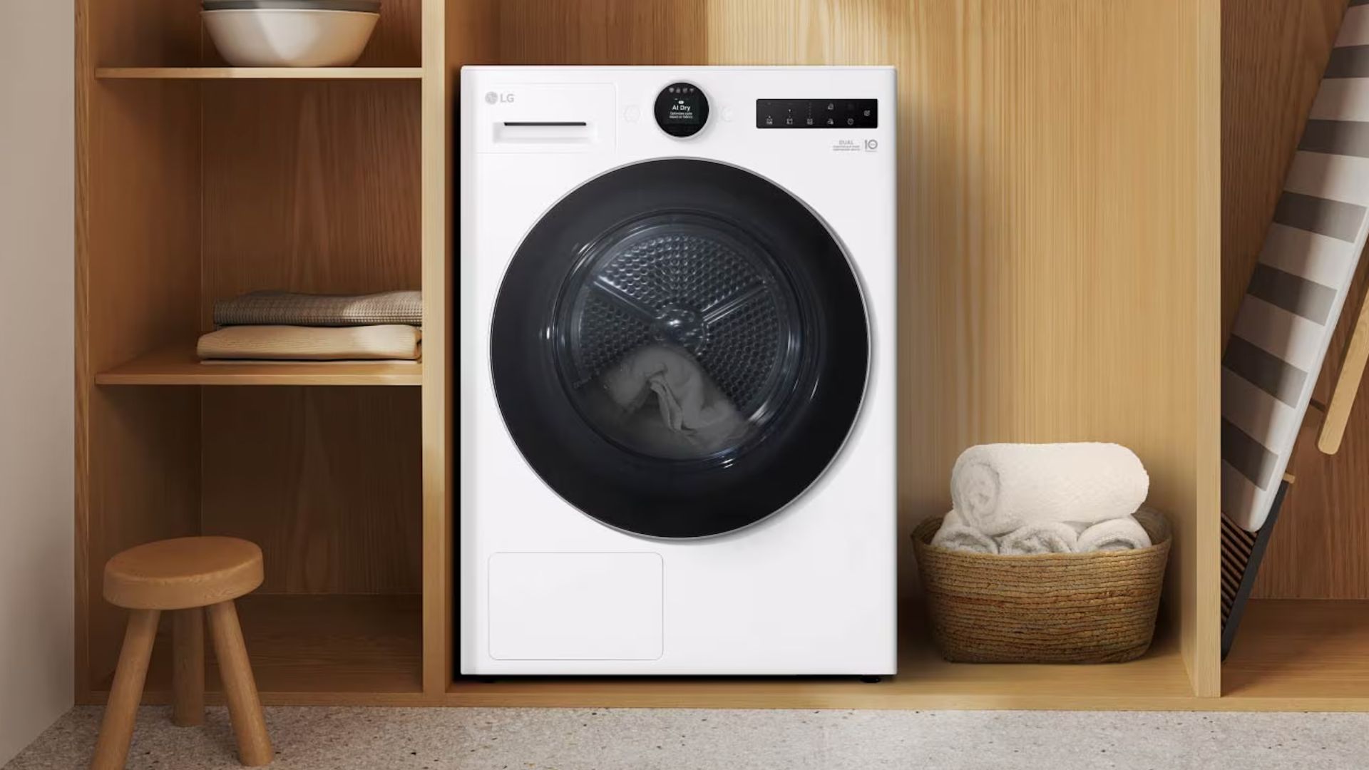 LG Essence Black -kuivausrumpu (RHX7009TBB)