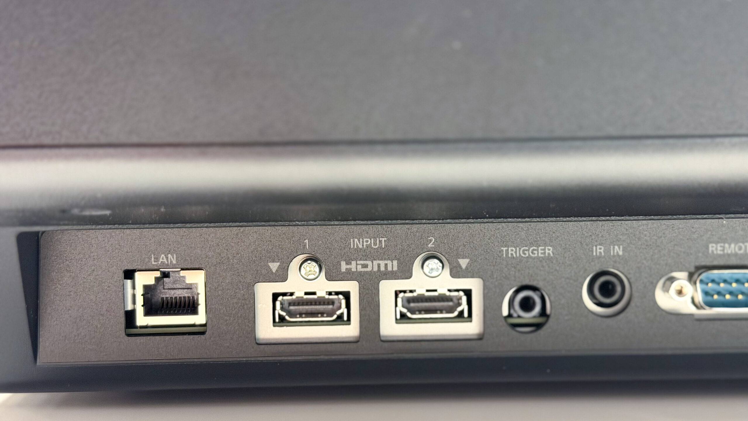 Sony Bravia Projector 7 - HDMI inputs - geirnordby