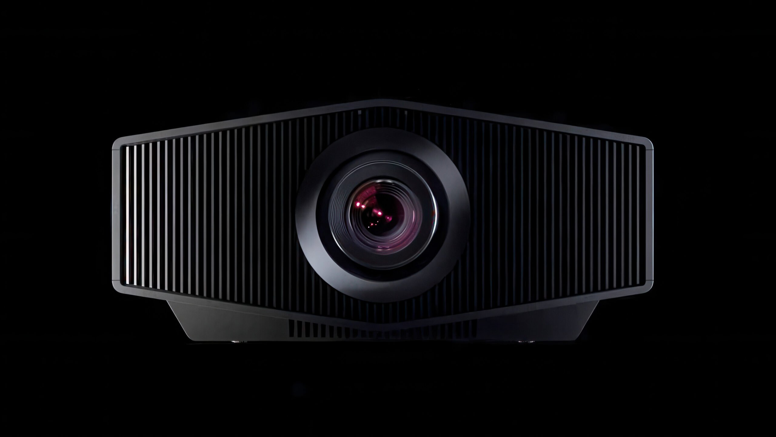 Sony Bravia Projector 7 - front black background