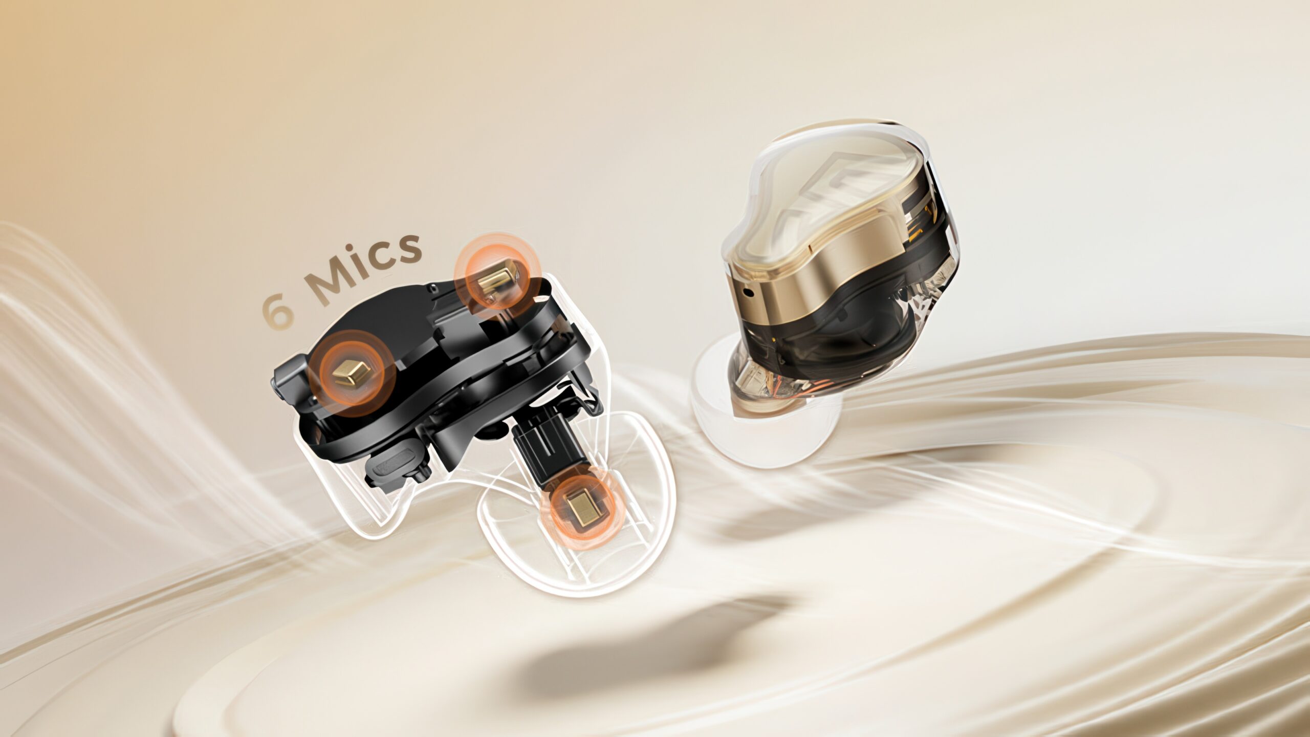 Soundpeats mics for calls